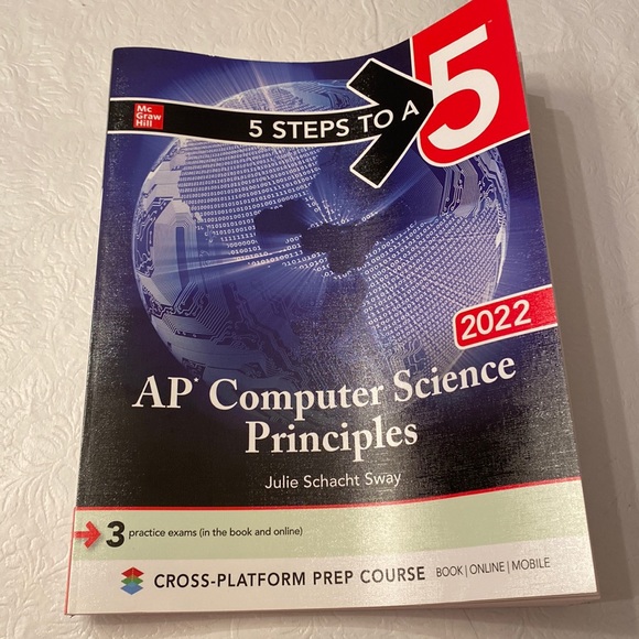 5 Steps to a 5: AP Computer Science Principles 2022- New - Picture 1 of 2